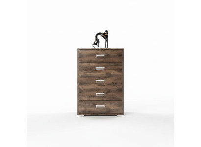 Modern wooden chest of drawers for the bedroom
