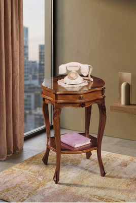 Telephone table, side table, console table, plant table, table, wood, tables, furniture, new.