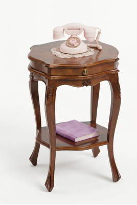 Telephone table, side table, console table, plant table, table, wood, tables, furniture, new.