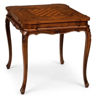 Chess table, game table, table with chess, miniature, study furniture, tables, board game