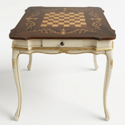 Chess table playing table table with chess miniature study furniture tables board game