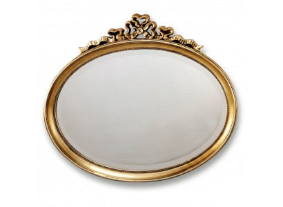Classic Wooden Oval Wall Mirror Mirror Design Gold Living Room New