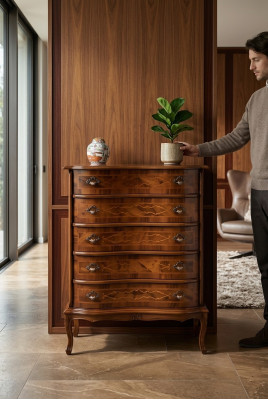 Wardrobe, coat rack, dresser, sideboard, furniture, antique style, wood, luxury, new