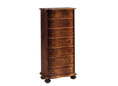 Wood Italian style furniture luxury brown dresser baroque style antique style new