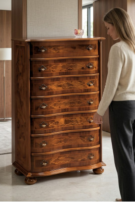 Luxury chest of drawers wood Italian style furniture chests of drawers baroque style antique style new