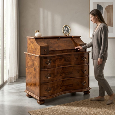 Luxury Dresser Wood Italian Style Furniture Dressers Baroque Antique Style New