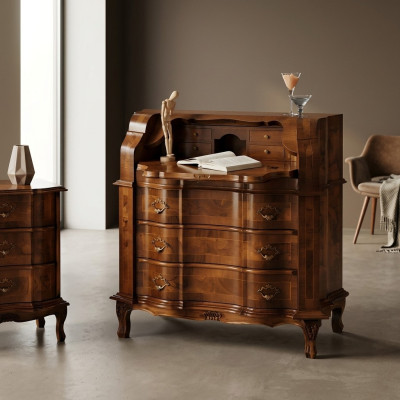 Dresser Wood Italian Luxury Style Furniture Dressers Baroque Style Antique Style New