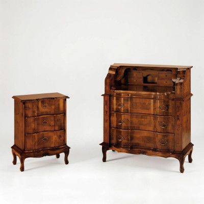 Luxury wooden nightstand bedside table console night modern style console new