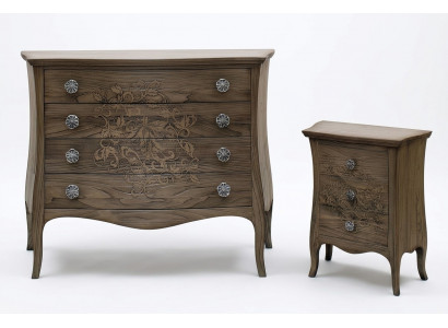 Bedside table bedside cabinet side cabinet dresser nightstand cabinet baroque