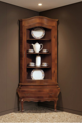 Corner display cabinet, classic display cabinets, living room, living room cabinets, sideboard