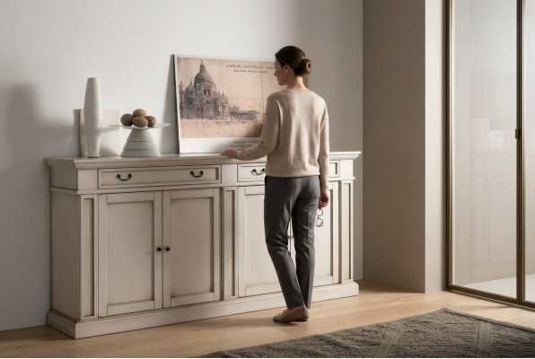 Furniture Sideboard Classic Baroque Style Dresser Sideboard Dressers Wooden Cabinet