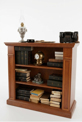 Bookshelf Display Cabinet Showcase Cabinet Classic Cabinet Bookcase Wood New
