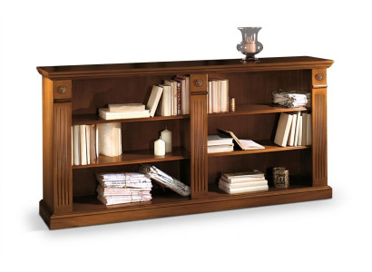 Bookshelf display cabinet, showcase cabinet, classic cabinet, cabinet, cabinets, wood XXL.