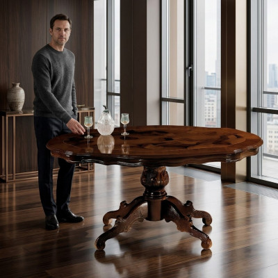 Classic coffee table table living room tables baroque wood coffee tables coffee