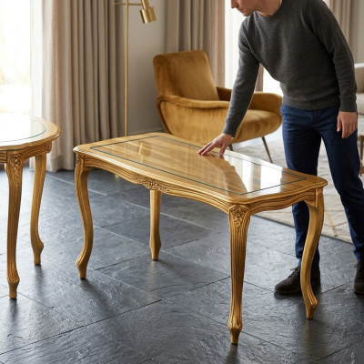 Coffee table wood side table coffee table designer table living room table tables