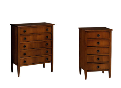 Massive Italian furniture ensemble - Tall cabinet, dresser, sideboard for stylish furnishing
