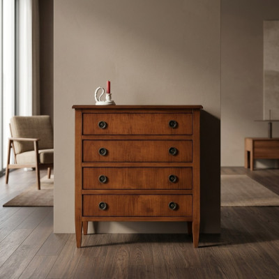 Sideboard Dressers Sideboards 4 Drawers Tall Cabinet Dresser Wardrobe Wood New