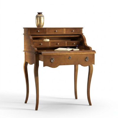 Baroque Desk Office Table Noble Wooden Tables Rococo Antique Style Furniture Italy