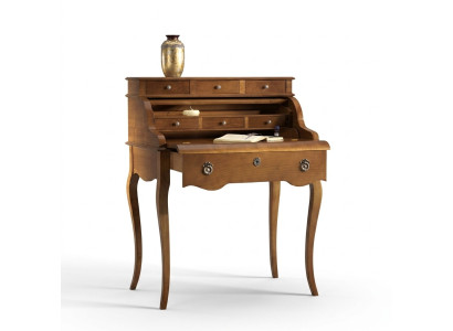 Baroque Desk Office Table Noble Wooden Tables Rococo Antique Style Furniture Italy