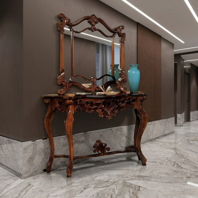 Designer console table wood table console luxury console tables Italian furniture