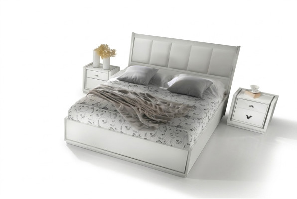 3-piece suite bedroom bed nightstand group double beds luxury beds