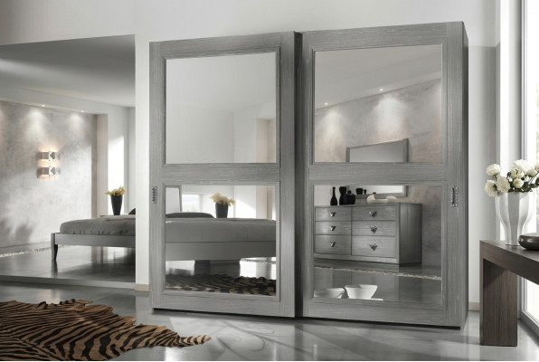 Cabinets Cupboard Wardrobe Sliding doors Wood Furniture Interior Italy New