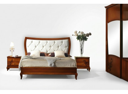 Luxury Set 3-piece Bedroom Bed Nightstand Ensemble Group Beds Double Hotel