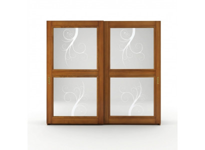 Wardrobe, closet, sliding doors, cabinets, modern furniture, bedroom, Italy