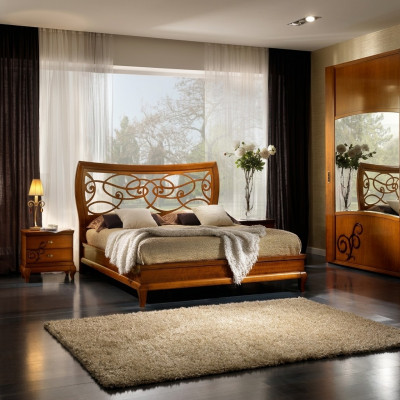 Bed Cushion Luxury Design Beds Double Bed Hotel Bed Frame Double Wood Furniture