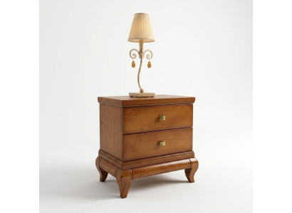 Nightstand 2 Drawers Side Table Bedside Cabinet Dresser Console Wood Design