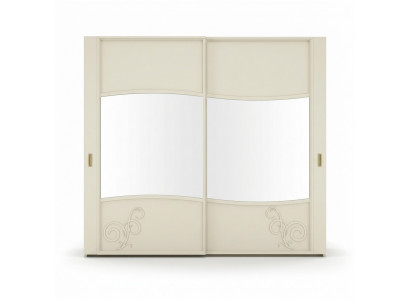 Luxury wardrobe with sliding doors bedroom closet cabinets wood design