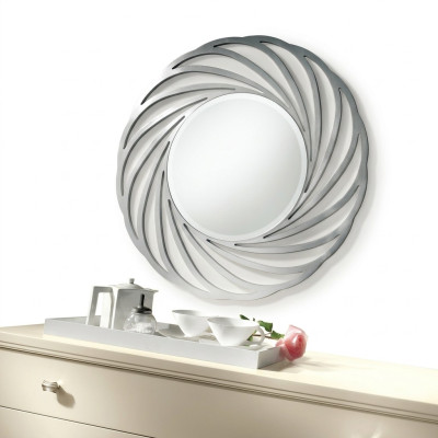 Mirror Wall Mirror Wood Modern Wall Mirror Furniture Little Mirror Design 90x90 New