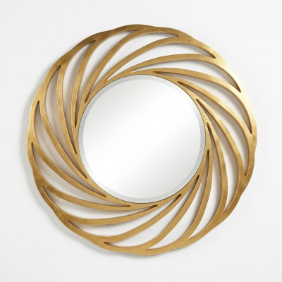 Round mirror, hanging mirror, wood, modern wall mirror, furniture mirror design, 90x90