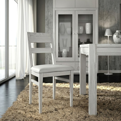 Dining room chair 1-seater armchair wood luxury class furniture design armchair wood