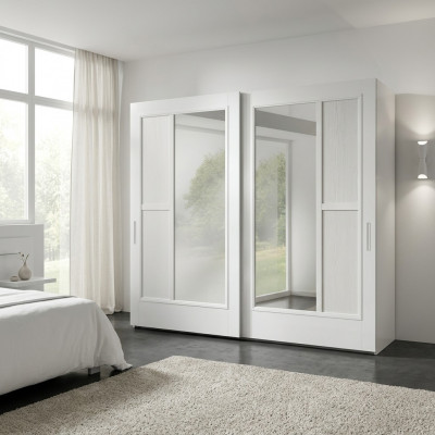 Luxury cabinets, clothes, wardrobe, closet, sliding doors, design, wood, modern
