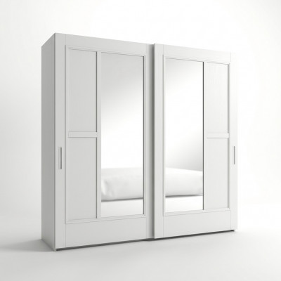 Luxury cabinets, clothes, wardrobe, closet, sliding doors, design, wood, modern