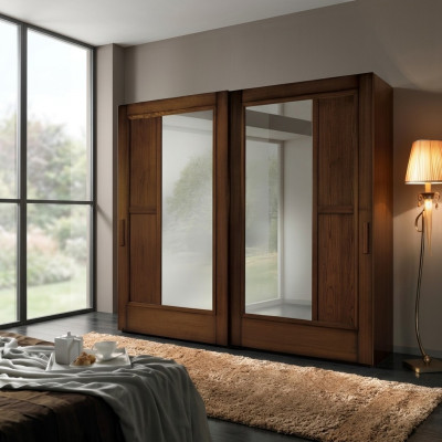 Cabinets Clothes Wardrobe Cabinet Luxury Sliding Doors Design Wood Modern