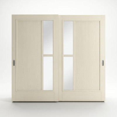 Cabinets Clothes Wardrobe Closet Luxury Sliding Doors Design Wood Modern