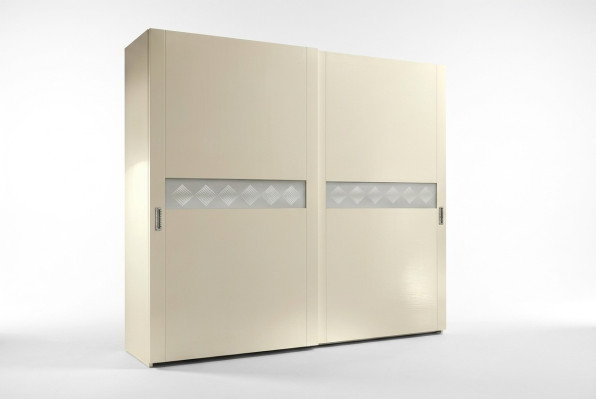 Italian cabinets wardrobe luxury cabinet sliding doors design wood modern