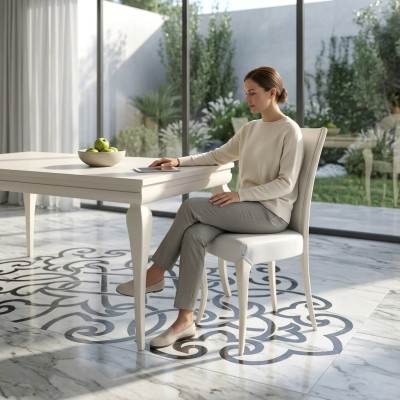 Dining room chair, chair, upholstered chair, armchair, chairs, wood, modern design, seat, new.