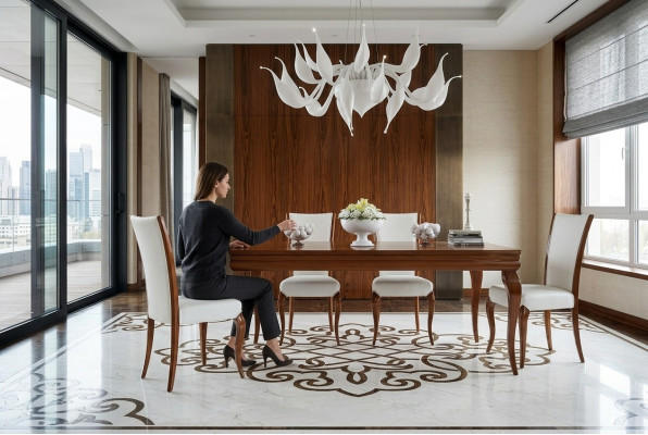 Luxury Dining Table Table Tables Dining Wood Modern Design Extendable Dining Room Italy