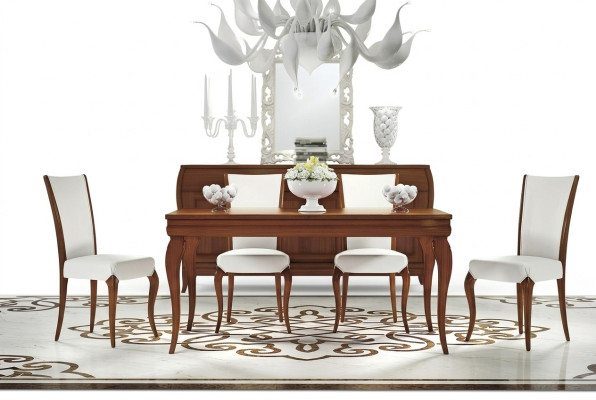 Luxury Dining Table Table Tables Dining Wood Modern Design Extendable Dining Room Italy