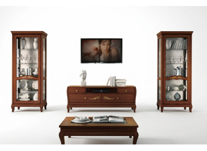 rtv set 3-piece living room display cabinet TV modern wood furniture cabinet style new group