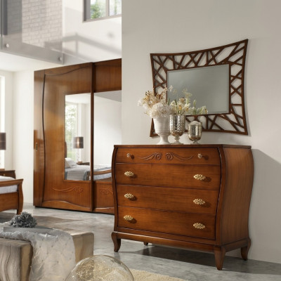 Design dresser cabinet luxury wood chests cabinet shelf console furniture sideboard