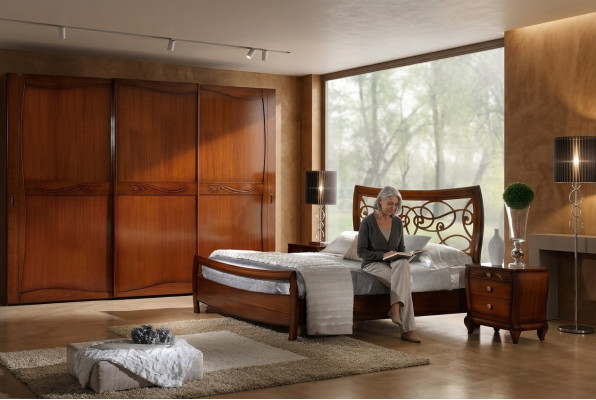 Bed double hotel beds sleep room wood bed frame bed frames modern new