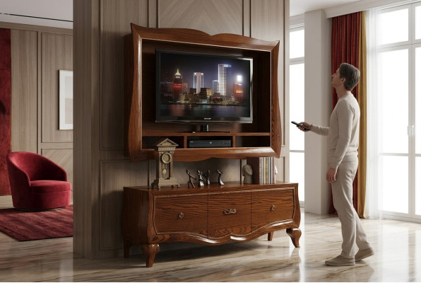 Lowboard RTV cabinet sideboard cabinet TV wood classic dresser design new