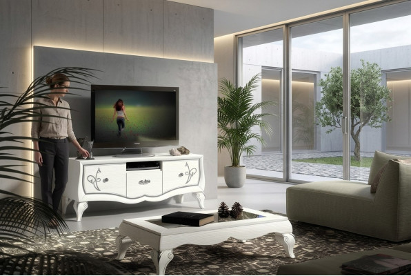 RTV lowboard cabinet sideboard cabinet TV wood modern dresser design furniture new