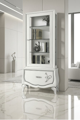 Glass cabinet showcase cabinets shelf wood display cabinet design modern living room new