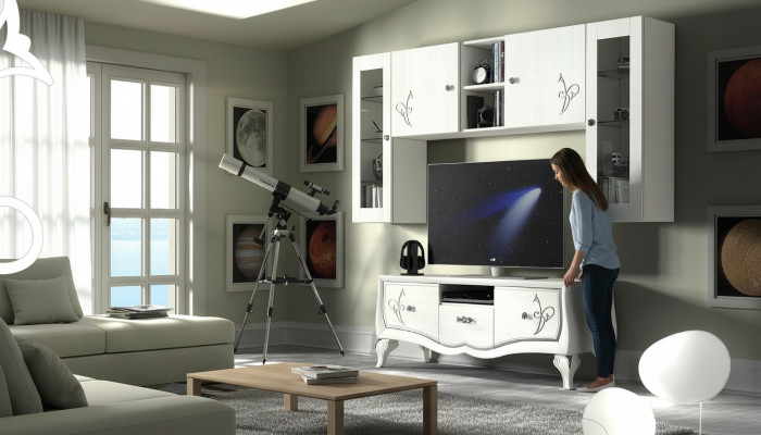 Wall unit RTV cabinet sideboard cabinet TV wood lowboard dresser design furniture new