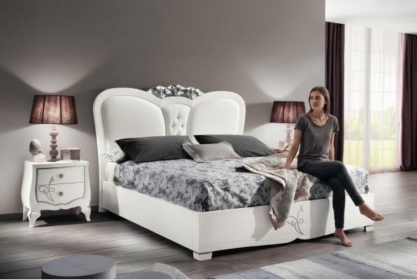 Luxury bed modern beds bed frame double wood bed frames bedroom white